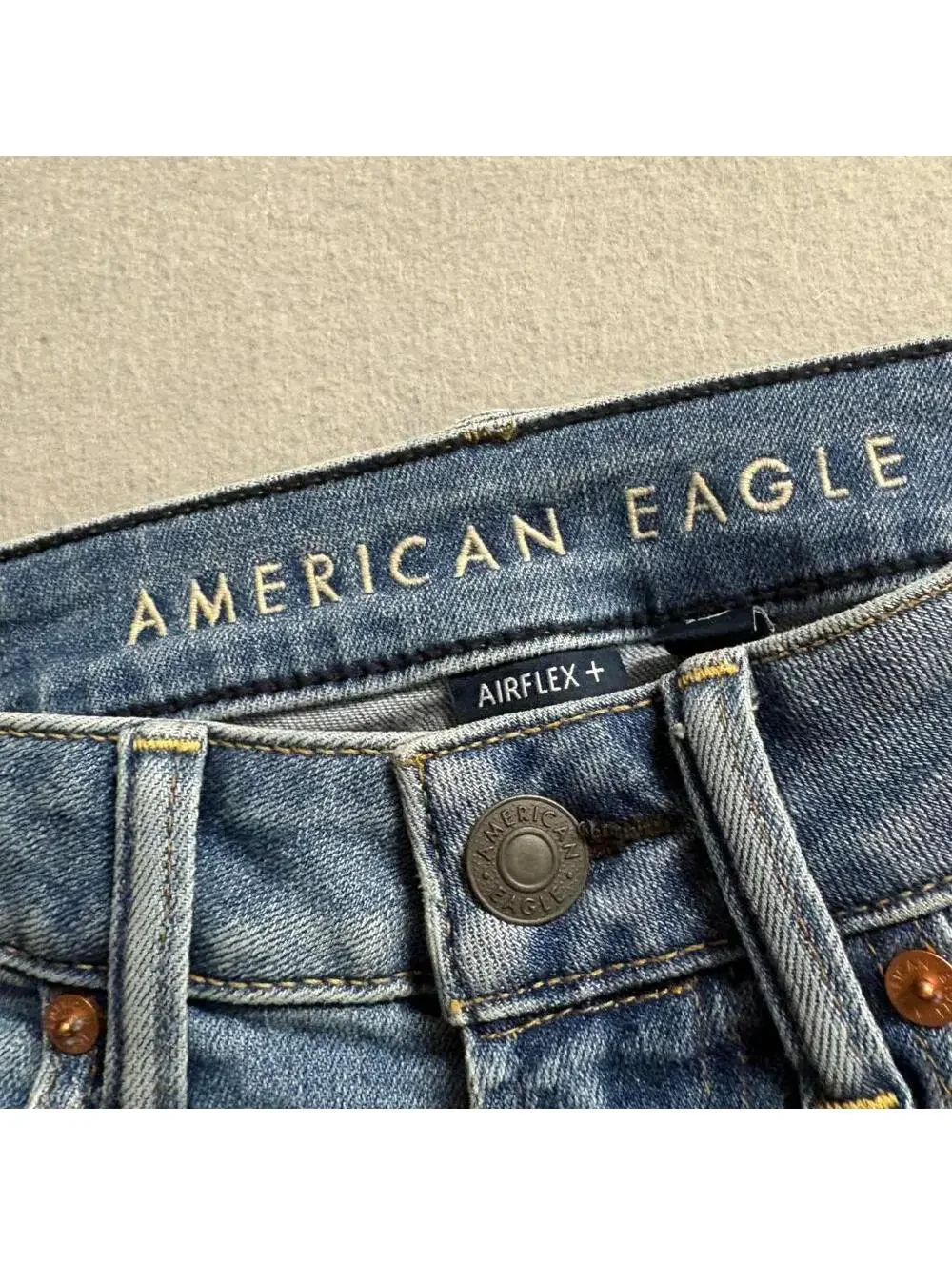 American Eagle Airflex Athletic Fit Jeans Mens 28x32 Blue Stretch Denim